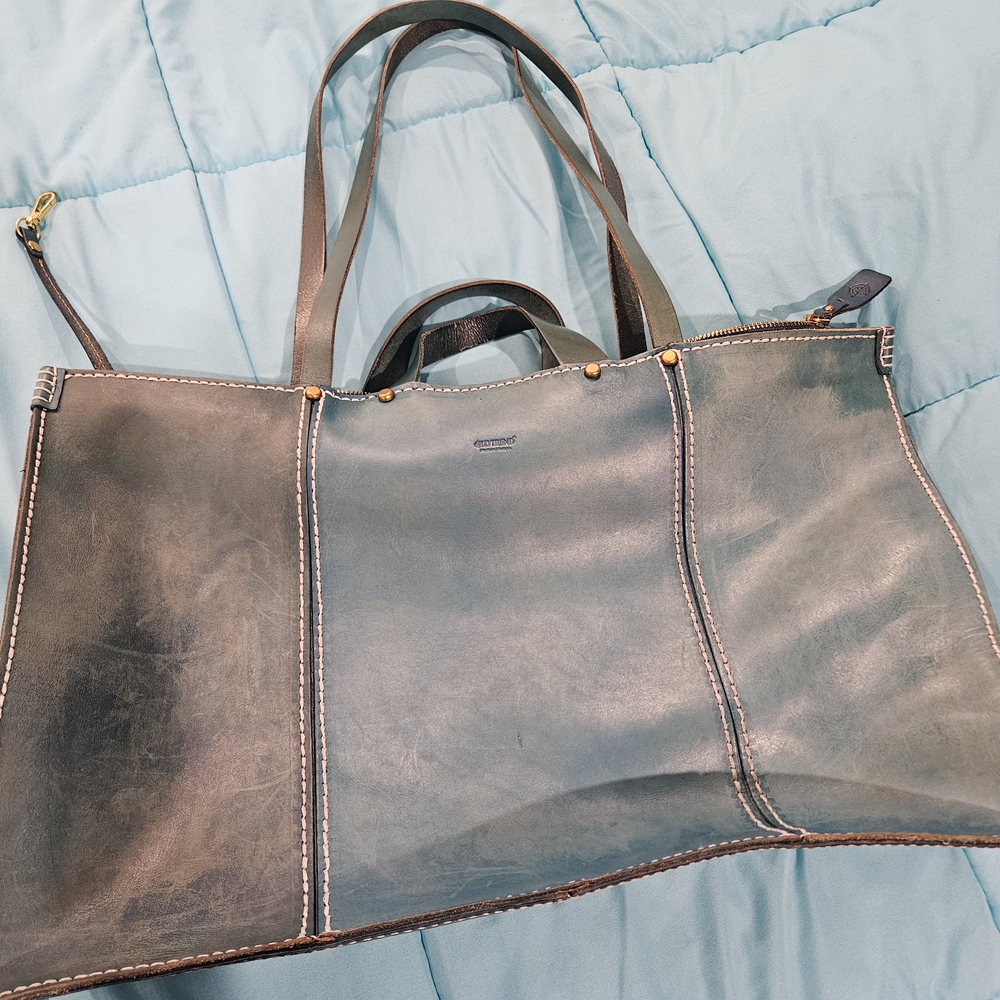 Large Leather Tote Bag